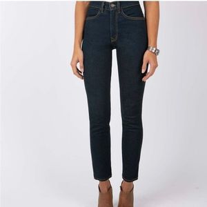 Imogene + Willie Josette Skinny Dark Jeans High rise USA made
